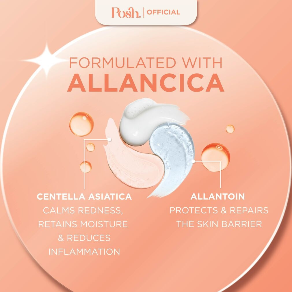 Posh Skincare Acne Set 4 - Facial Cleanser, Toner, Serum, Moisturizer