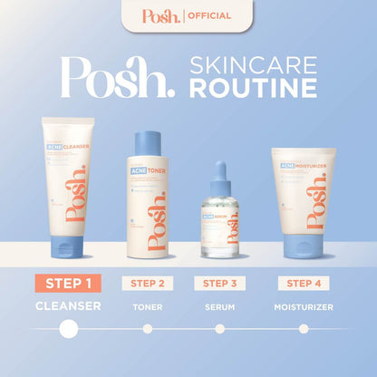 [BUNDLE] DAYTIME Pimple Patches + Posh Skin Acne Facial Cleanser 100ml