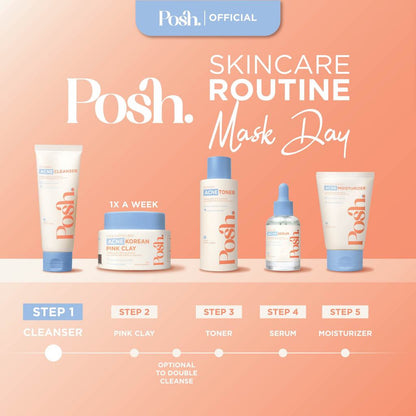 [BUNDLE] DAYTIME Pimple Patches + Posh Skin Acne Facial Cleanser 100ml