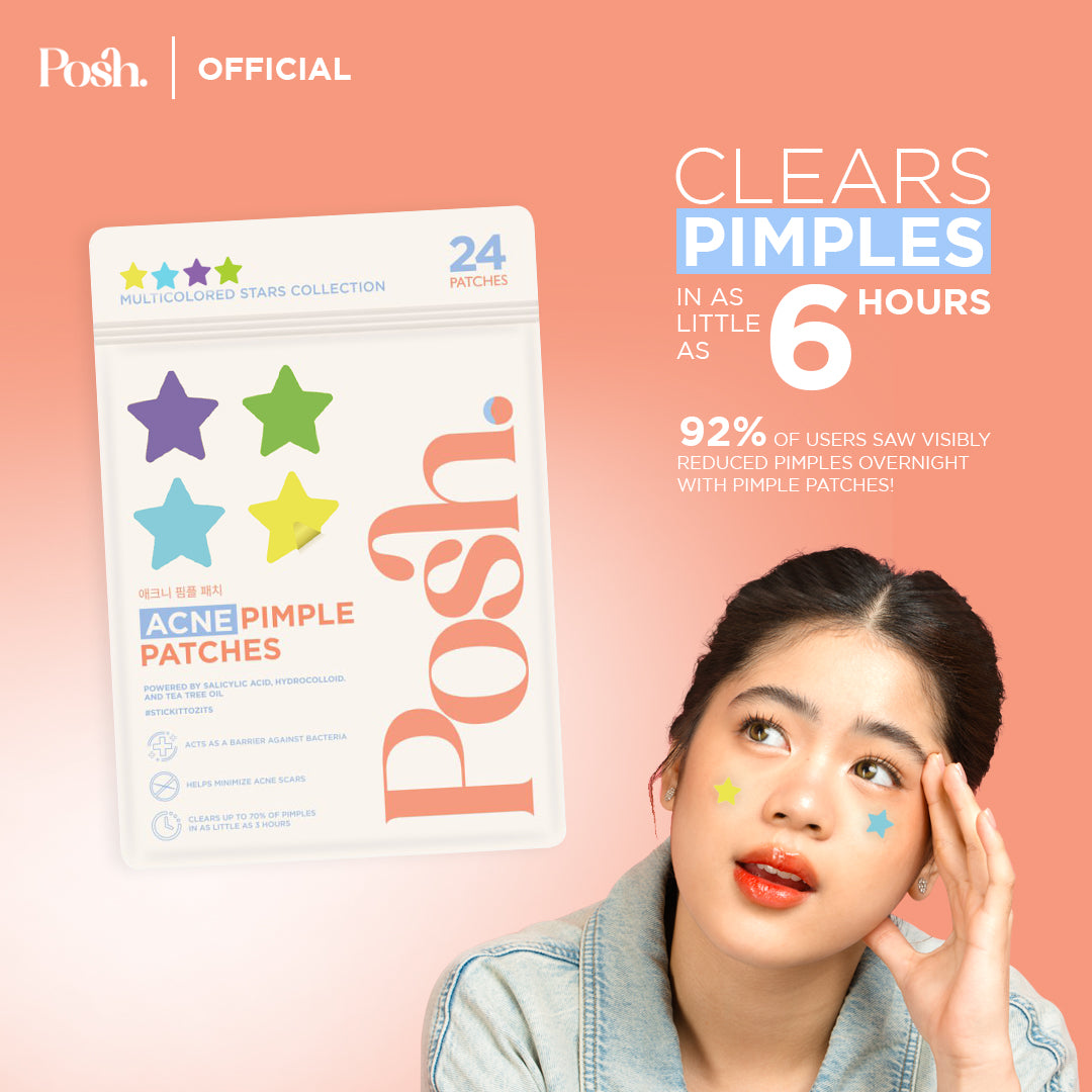 Multicolored Stars - 24 Pack Pimple Patch