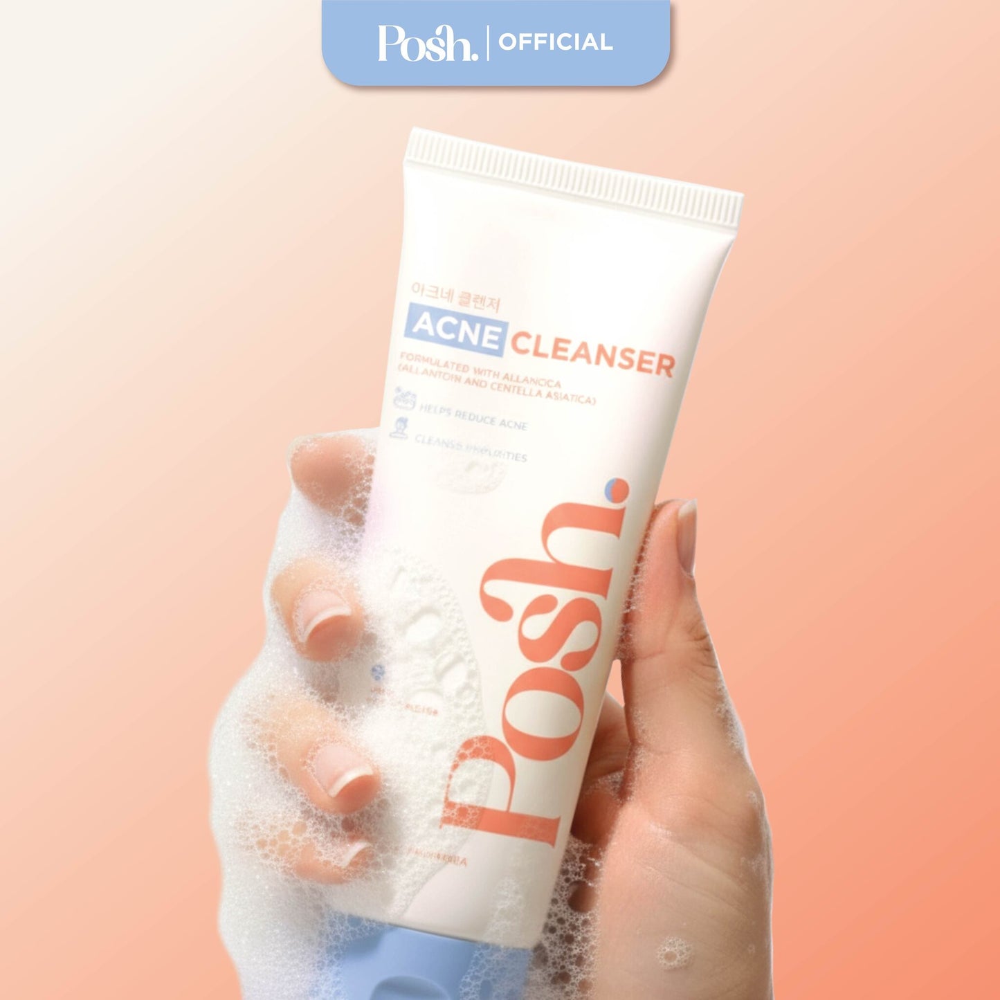 [BUNDLE] FLOWERS Pimple Patches + Posh Skin Acne Facial Cleanser 100ml