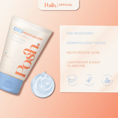 [BUNDLE] FLOWERS Pimple Patches + Posh Skin Acne Moisturizer 100ml