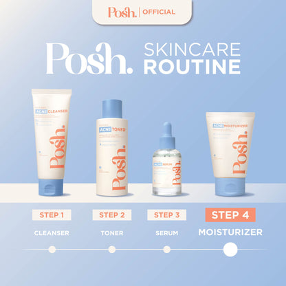 [BUNDLE] FLOWERS Pimple Patches + Posh Skin Acne Moisturizer 100ml