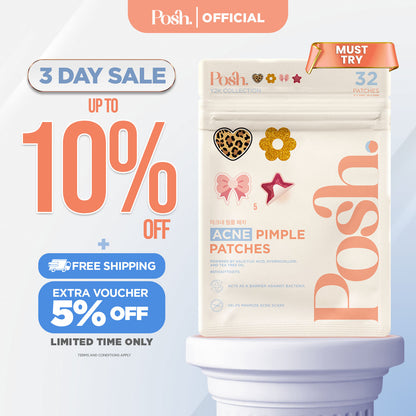 [LIMITED EDITION] Y2K Collection Pimple Patches 32pcs - Hydrocolloid Acne Pimple Patches Tea Tree Oi