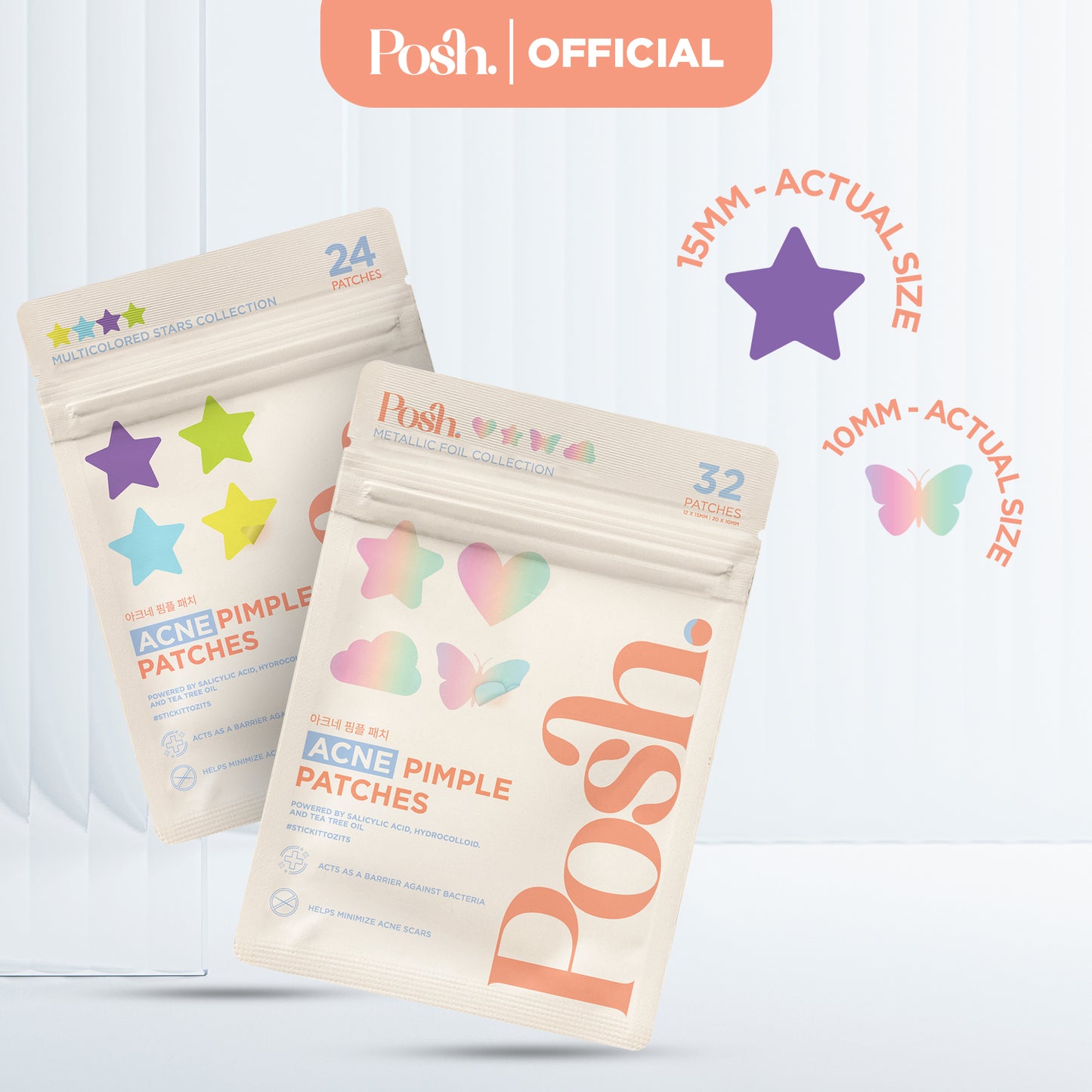 3-Pack Starry Collection - 88 Pack Pimple Patch