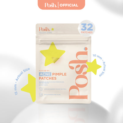 YellowStars - 32 Pack Pimple Patch