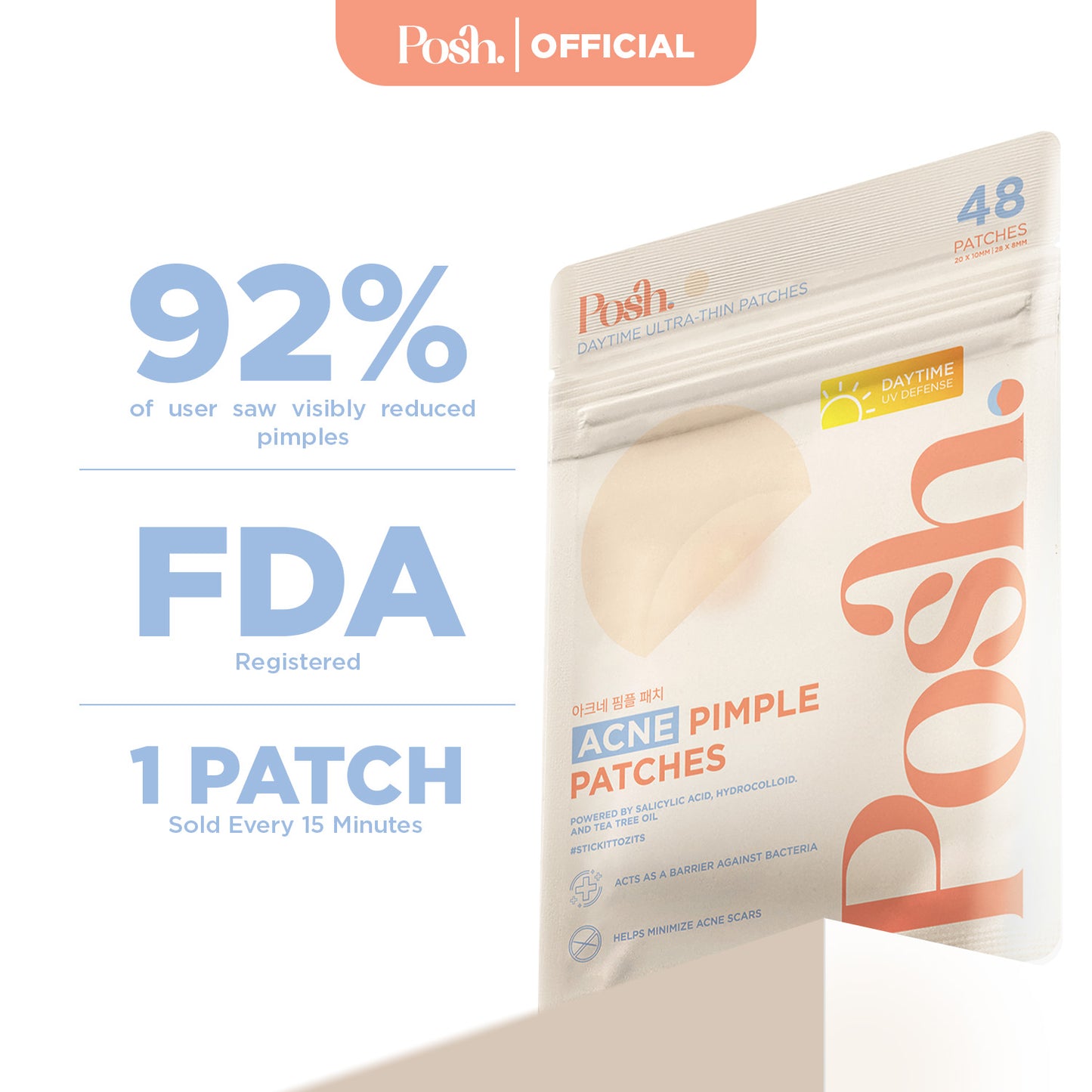 Daytime - 48 Pack Pimple Patch