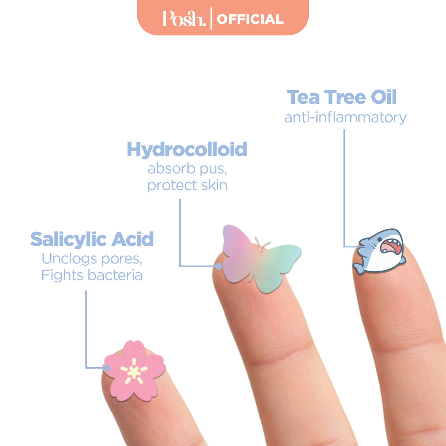 Metallic - 32 Pack Pimple Patch
