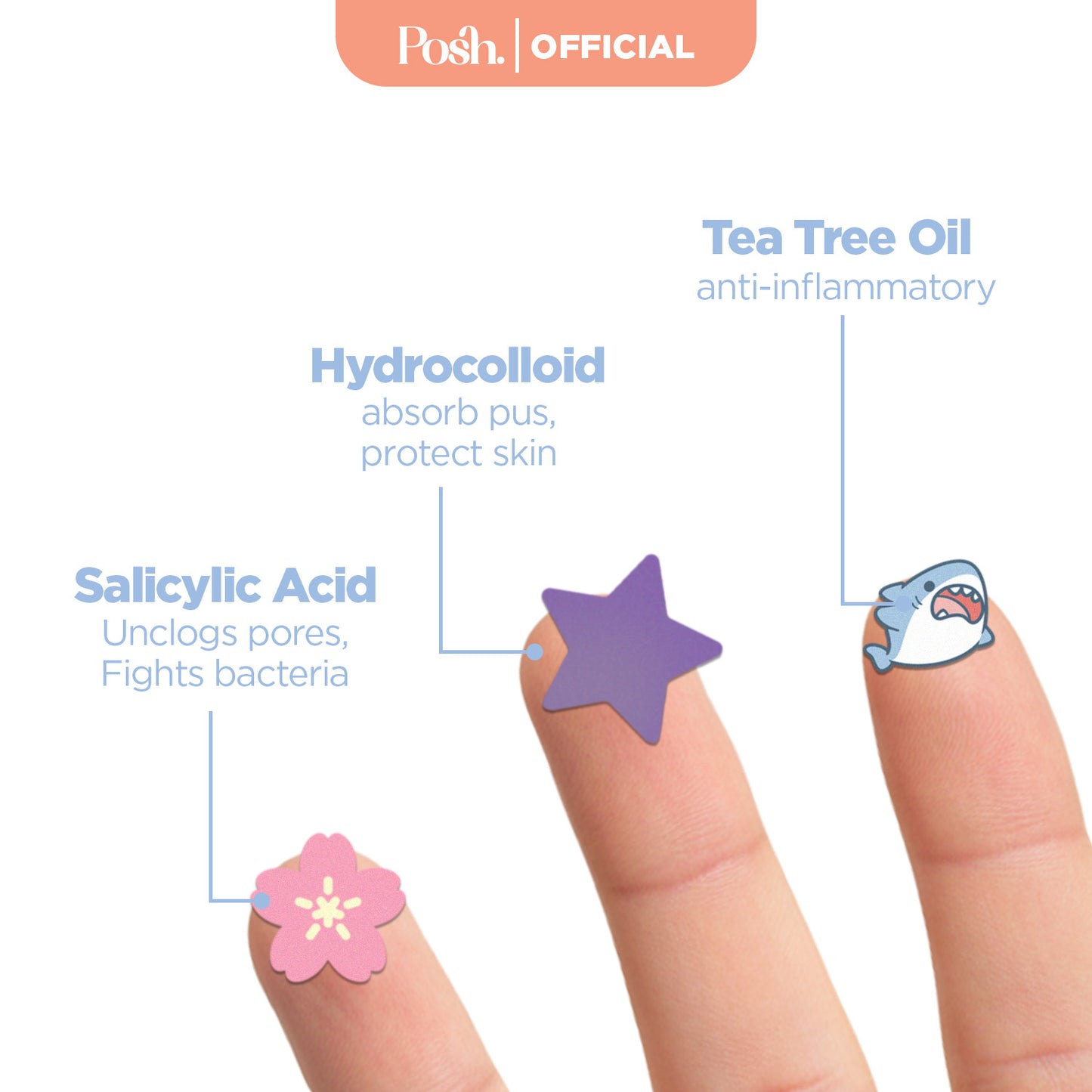 3-Pack Starry Collection - 88 Pack Pimple Patch