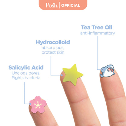 YellowStars - 32 Pack Pimple Patch