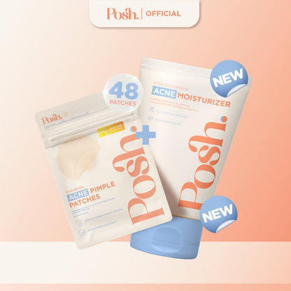 [BUNDLE] DAYTIME Pimple Patches + Posh Skin Acne Moisturizer 100ml