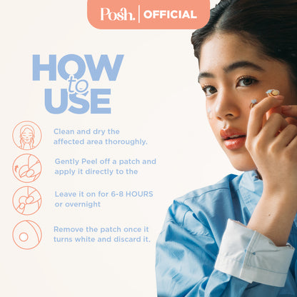 Flowers - 32 Pack Pimple Patch