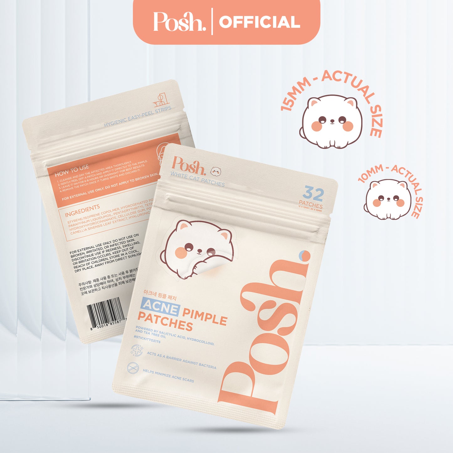 Cat - 32 Pack Pimple Patch