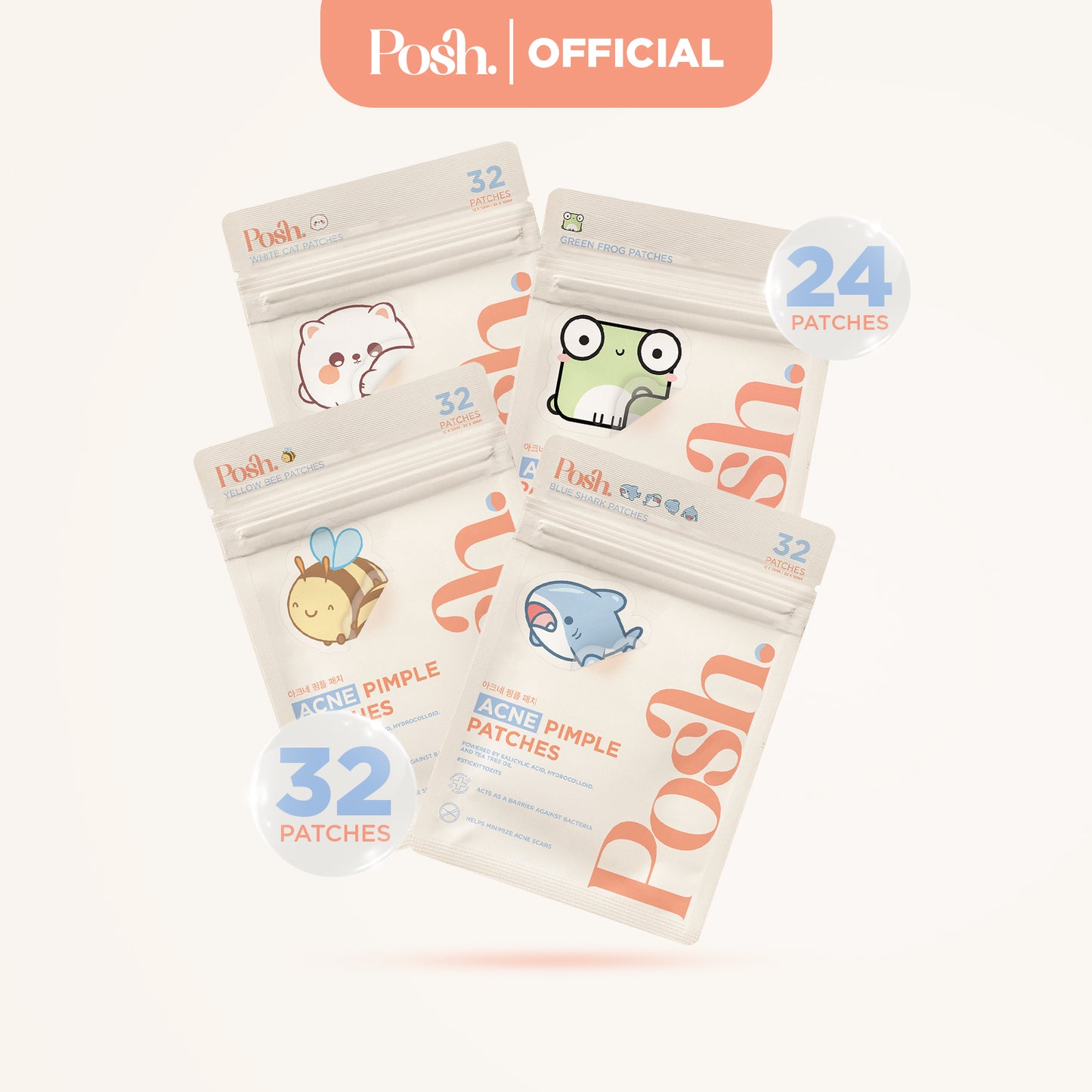 4-Pack Bundle OG Designs 120 pack