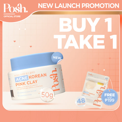 Posh Skin Acne Pink Clay Mask 50g