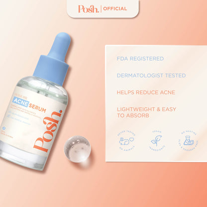 [BUNDLE] FLOWERS Pimple Patches + Posh Skin Acne Serum 30ml