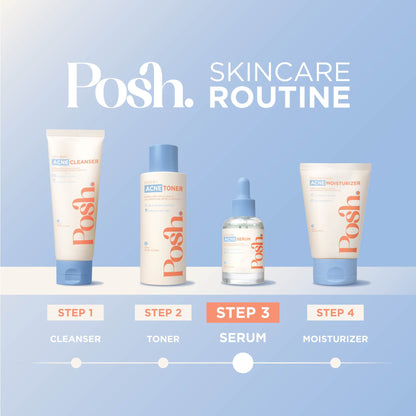 [BUNDLE] FLOWERS Pimple Patches + Posh Skin Acne Serum 30ml