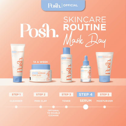 [BUNDLE] FLOWERS Pimple Patches + Posh Skin Acne Serum 30ml