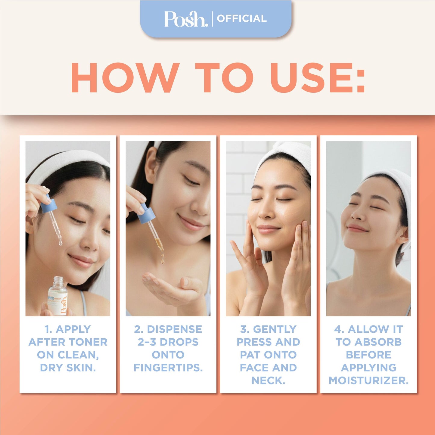 [BUNDLE] FLOWERS Pimple Patches + Posh Skin Acne Serum 30ml