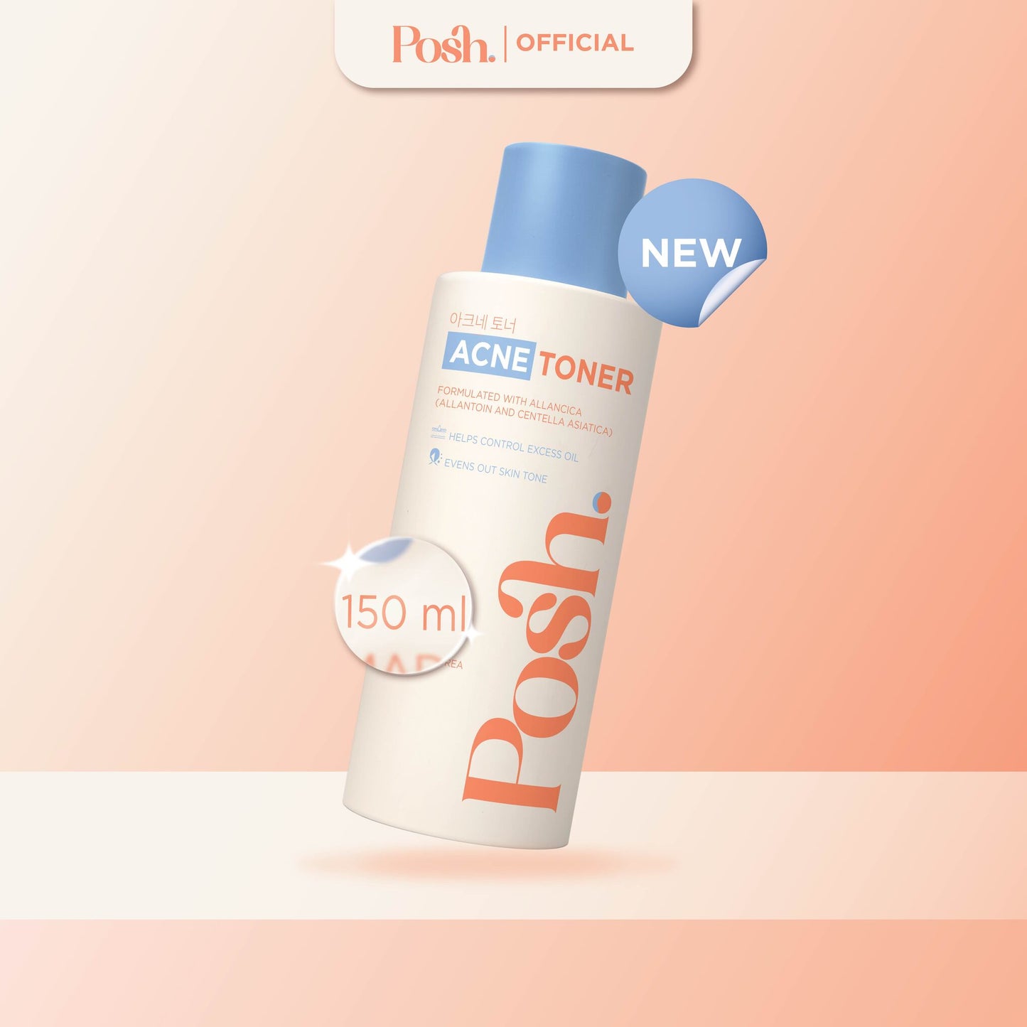 Posh Skin Acne Toner 150ml