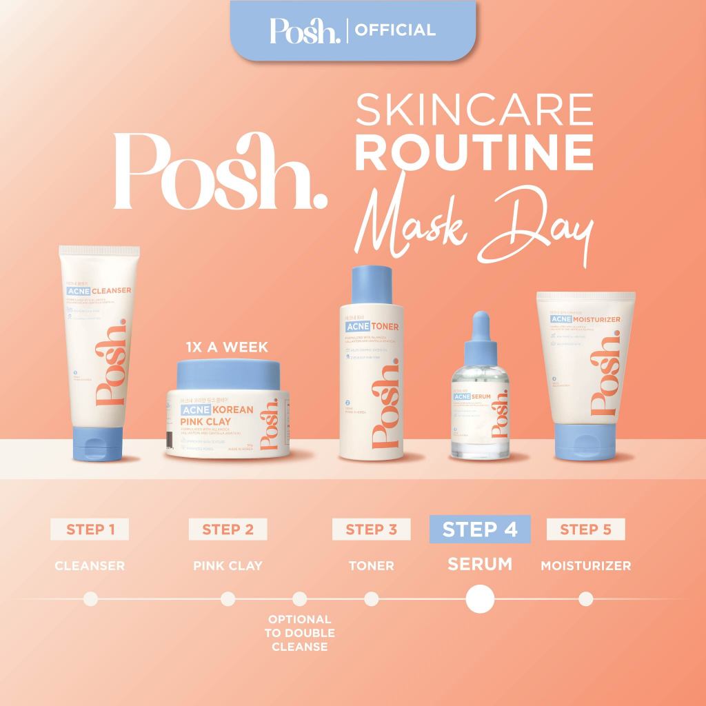 [BUNDLE] DAYTIME Pimple Patches + Posh Skin Acne Serum 30ml
