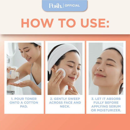 [BUNDLE] DAYTIME Pimple Patches + Posh Skin Acne Toner 150ml